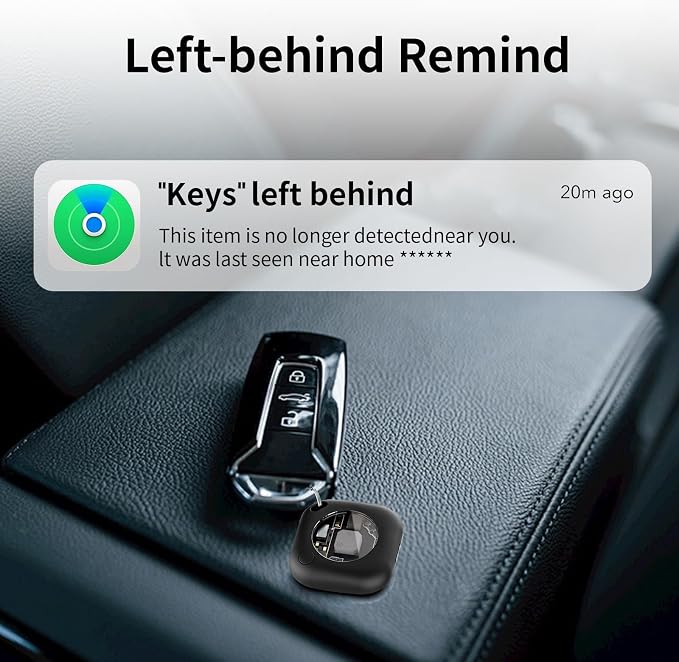 Air Tracker Tags-2 Pack, 5.3 Bluetooth Tracker Work, 100dB Sound, Smart Tag - Image 5