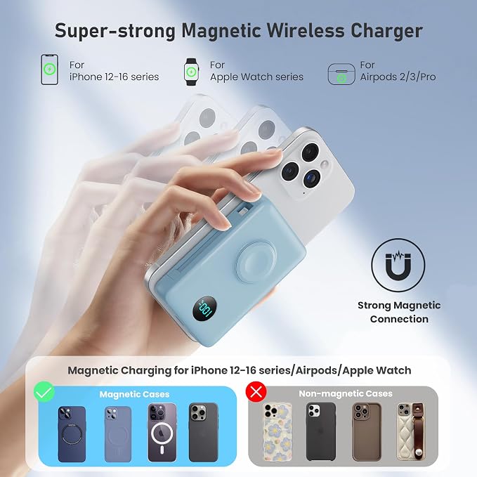 Magnetic Portable Charger for iPhone - Image 6