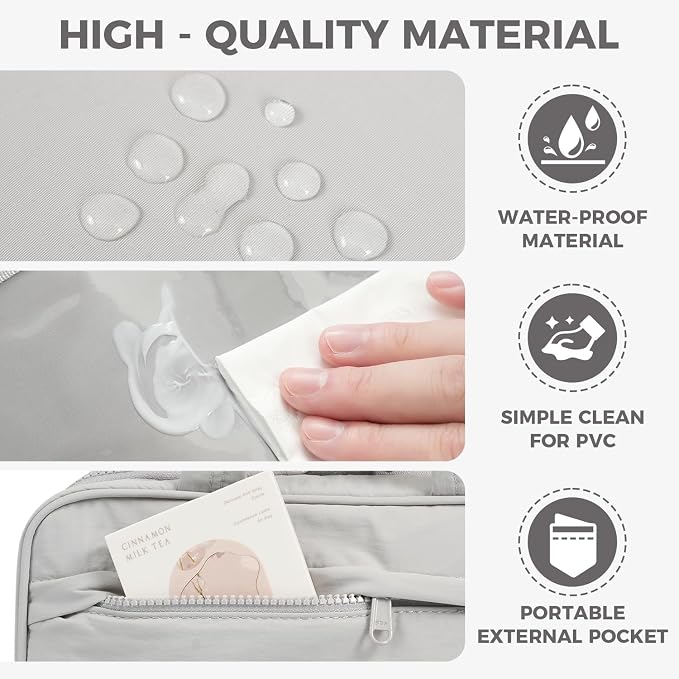 Toiletry Bag For women, Portable Hanging Organizer, 4 Leakproof Compartment for - Image 6