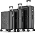 Nazhura Luggage Set, 3-Piece Hardside Suitcase Set, 20-inch Carry On, 28-inch by NazhuraGoodCompanionAtHome