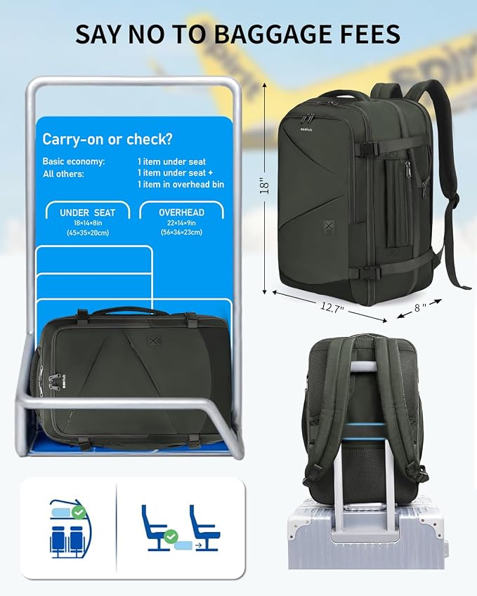 ECOHUB 30L Carry on Travel Backpack - Image 2