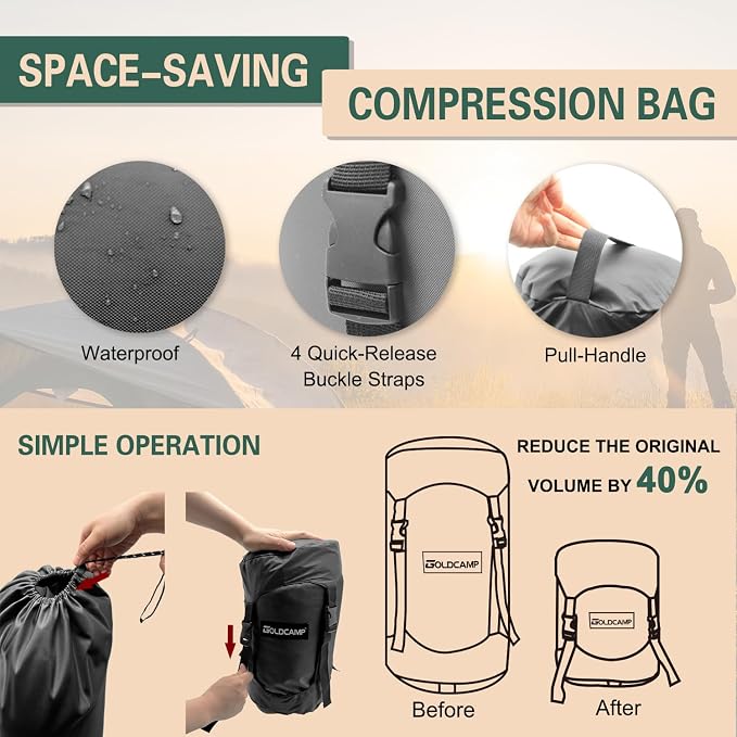 Outdoor Storage Stuff Sacks, Camping Gear Organizer - Image 5