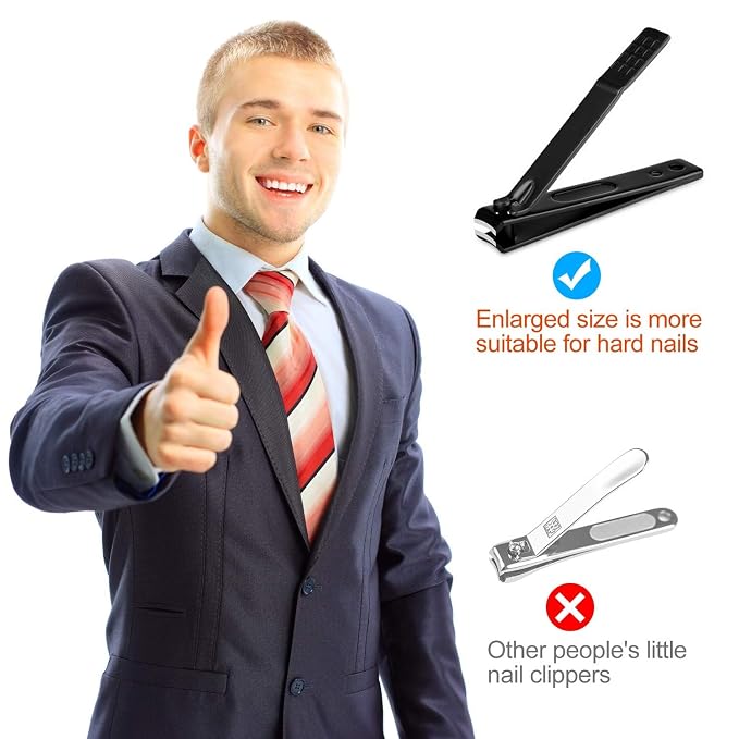 Manicure set Men Personal Care Tools Accessories Finger and Toe Nail Clippers - Image 6