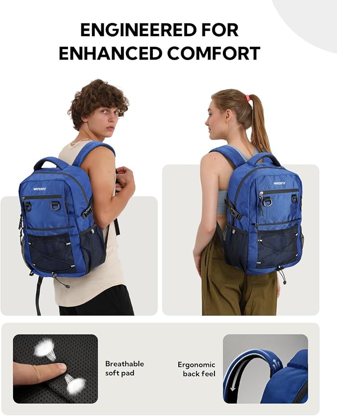 WATERFLY Travel Hiking Casual Backpack: 22L Lightweight Everyday Outdoor City - Image 2