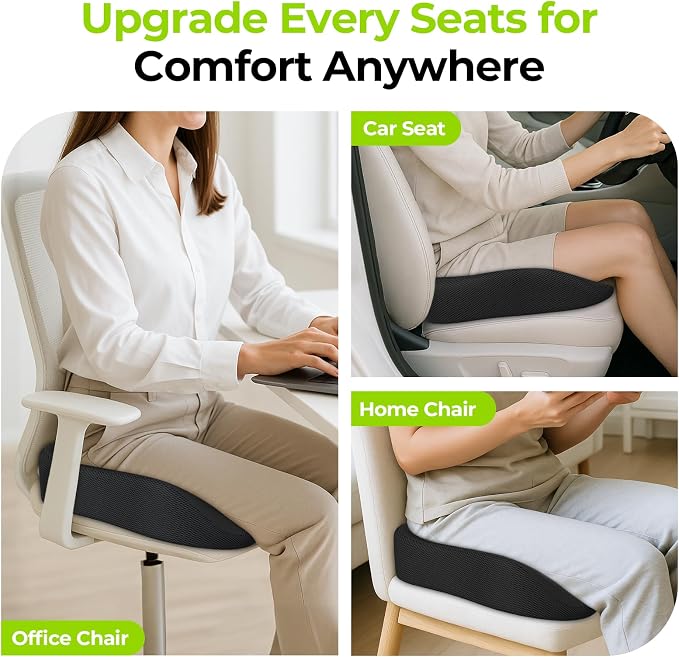 AUVON Ergonomic Donut Pillow Seat Cushion - Image 8
