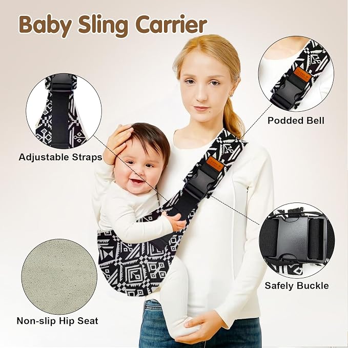 Baby Sling Carrier, Toddler Carrier, 2025 New Baby Sling, Portable and - Image 5