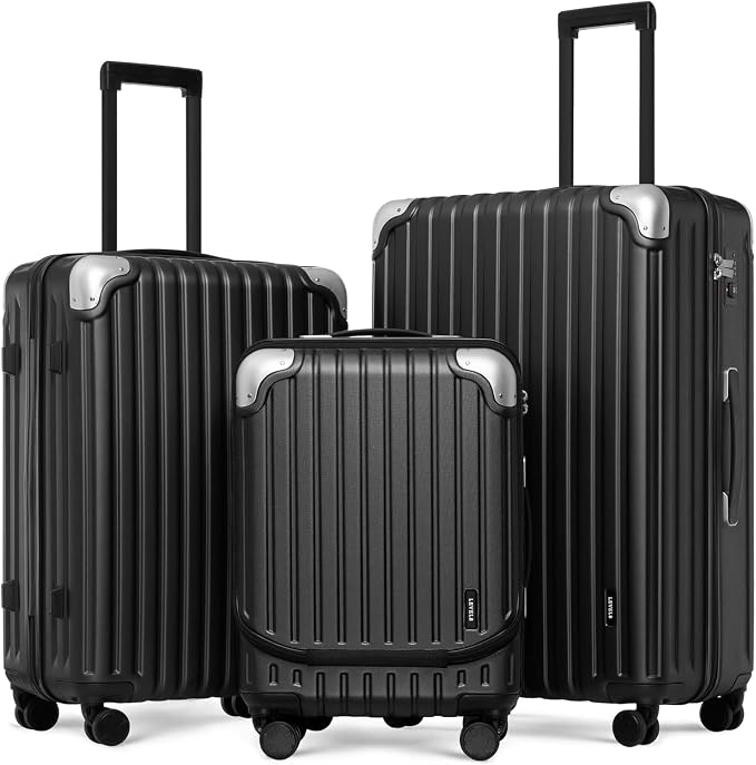 LEVEL8 Grace Luggage Sets Hardshell Suitcase by LEVEL8