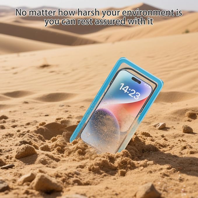 Waterproof Phone Pouch 7.5'', IPX8 Waterproof Floating Phone Case/Bag - Image 6