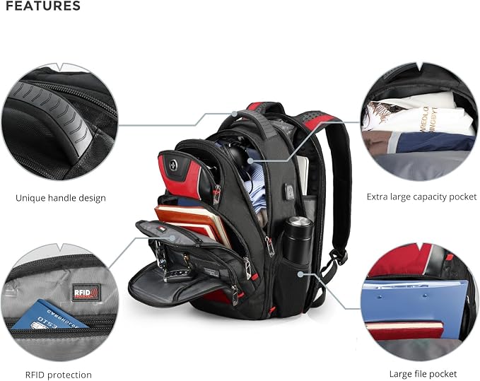 Swissdigital Design Men's Laptop Backpack - Image 7