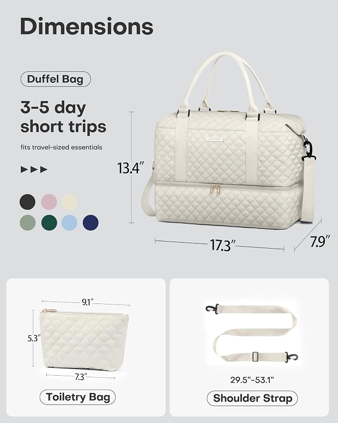 HOTOR Travel Duffel Bag - Image 3