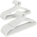 50 Pack Clothes Hangers, Non Slip Plastic Coat Hangers, Space Saving Hangers by Liveinacomfortablehome