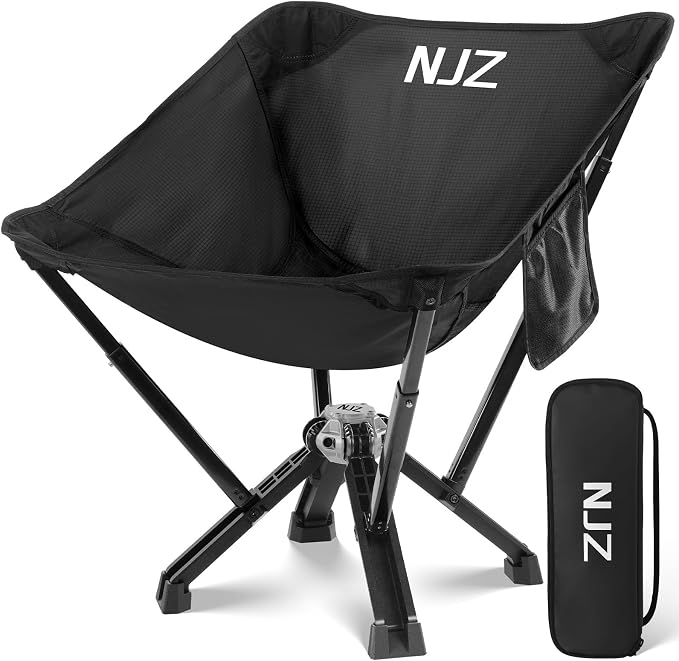 Compact Camping Chair, Portable Comfortable Camping Chair by NJZ