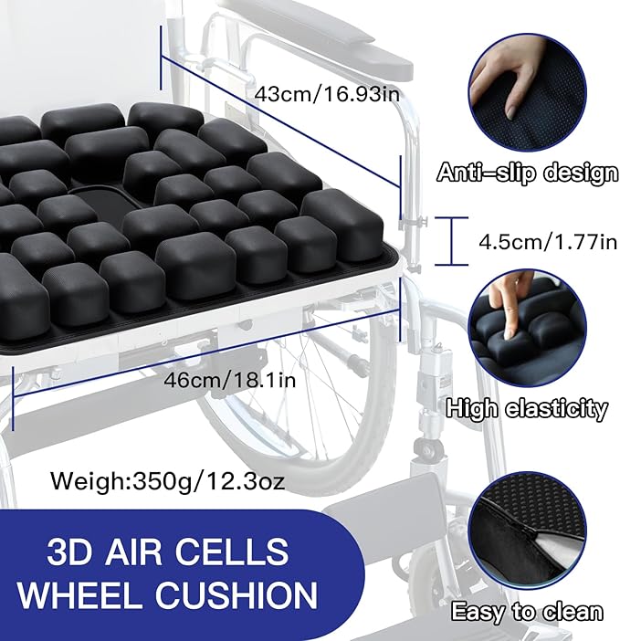 Seat Cushion, Inflatable Wheelchair Cushion - Image 2