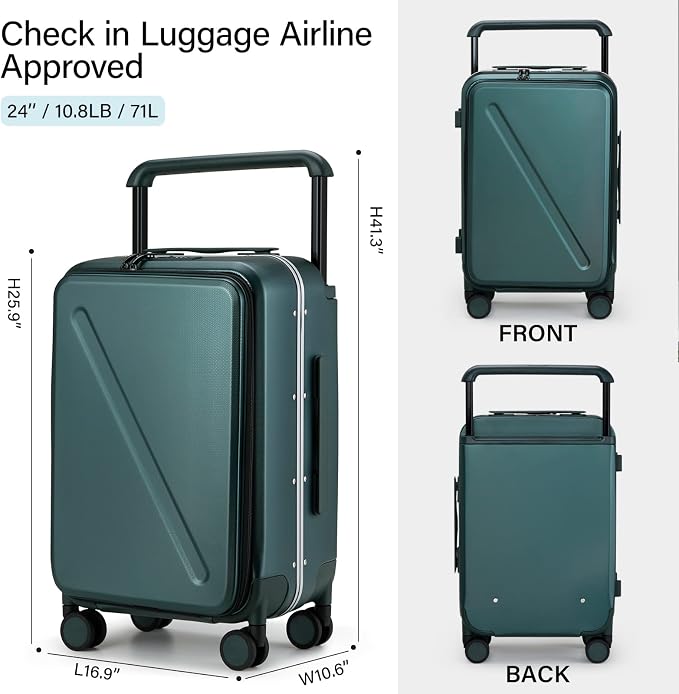 MILADA Wide Handle Luggage - Image 3