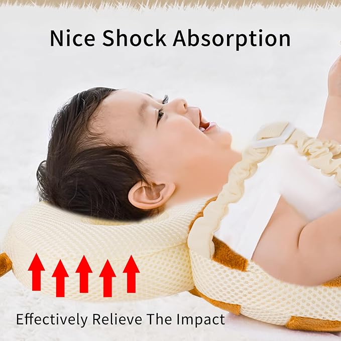 Baby Head Protector Backpack, Toddler Head Protector Padded Backpack - Image 4