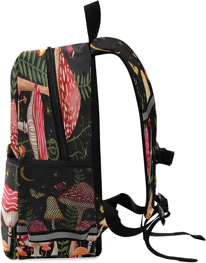 Moon Mushroom Toddler Backpack Boys Girls Kids Preschool Bookbag School - Image 2