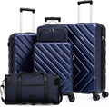 Luggage Sets 5 Piece, Suitcases by Eeeza