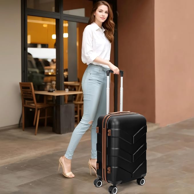 Hardside Carry On Luggage 22x14x9 Airline Approved - Image 2