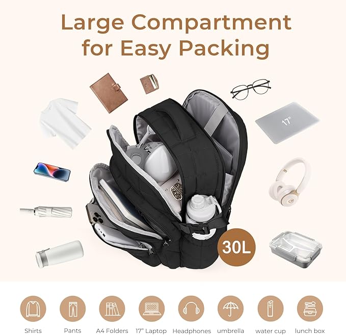 CLUCI 17.3 Inch Laptop Backpack - Image 5