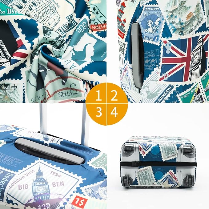 Travelkin Luggage Covers For Suitcase Tsa Approved, Suitcase Cover Protector - Image 8