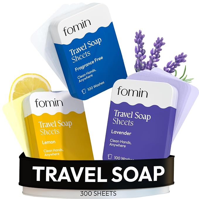 FOMIN - Antibacterial Paper Soap Sheets Tin by FOMIN