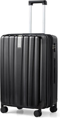 Hanke 24 Inch Expandable Checked Luggage Lightweight PC Hard Shell luggage by Hanke