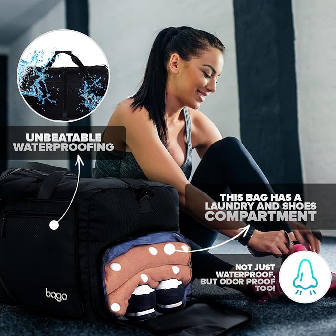 Bago Large Foldable Duffel Bags - Image 4