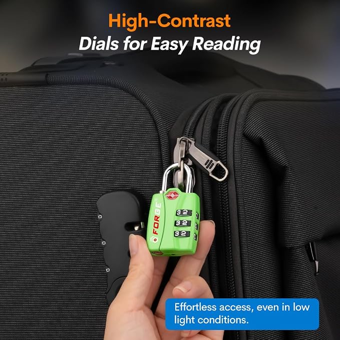 Forge TSA Luggage Combination Lock - Image 6