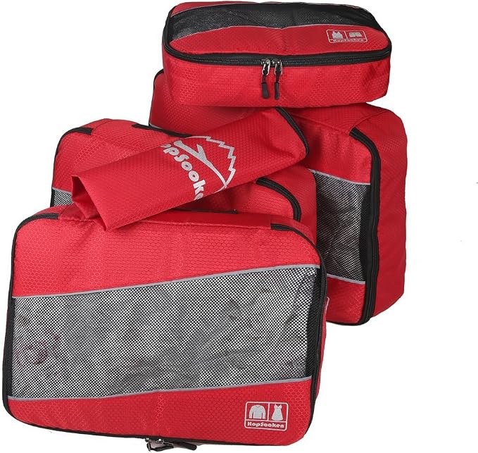 5 Set Packing Cubes for Travel Large Suitcase Luggage Organizer Bags Travel - Image 2