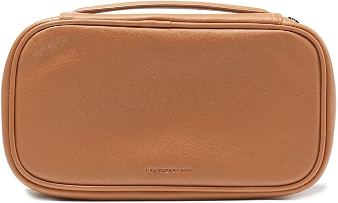 Leatherology Cognac Medium Travel Organizer - Image 8