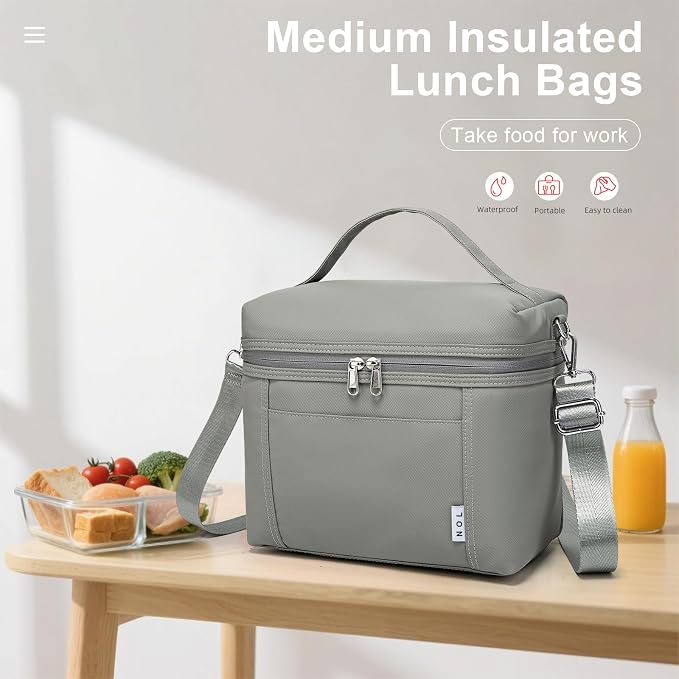 NOL Natural Organic Lifestyle Insulated Lunch Bags - Image 2