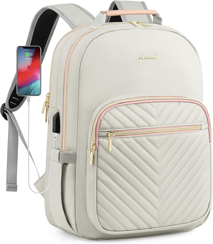 LOVEVOOK Laptop Backpack for Women, Travel Computer Work Bags by LOVEVOOK
