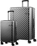 LUGGEX Luggage with Spinner Wheels, Polycarbonate Expandable Hard Shell Suitcase by LuggeXLUGGAGE