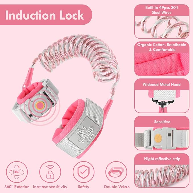 Lehoo Castle Upgraded Anti Lost Wrist Link, Kid Harness - Image 2