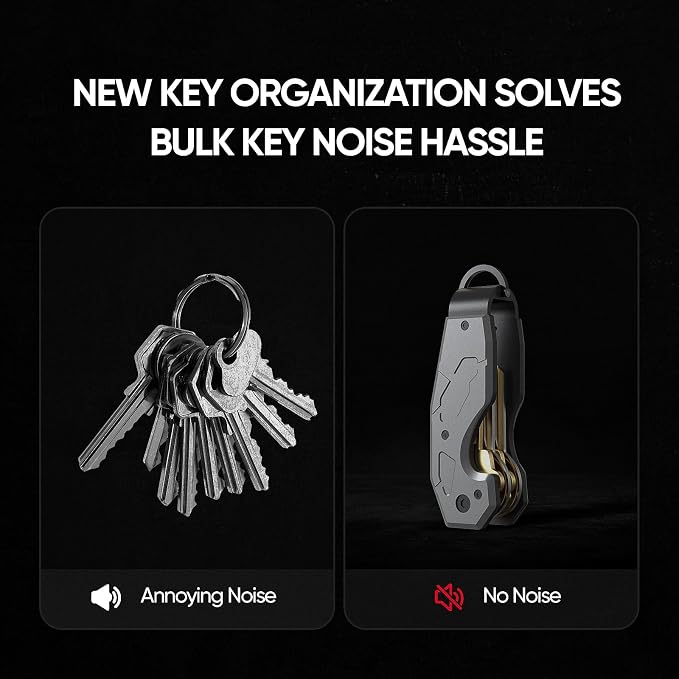 Zeeker Compact Key Organizer Keychain - Image 2