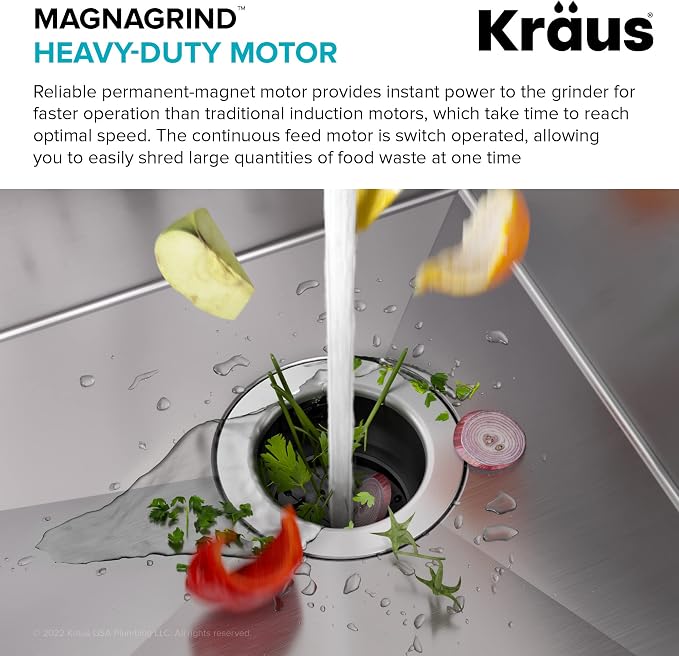 Kraus KGUW1-33WH-100-100, Bellucci Workstation 32 in. Undermount Granite - Image 8
