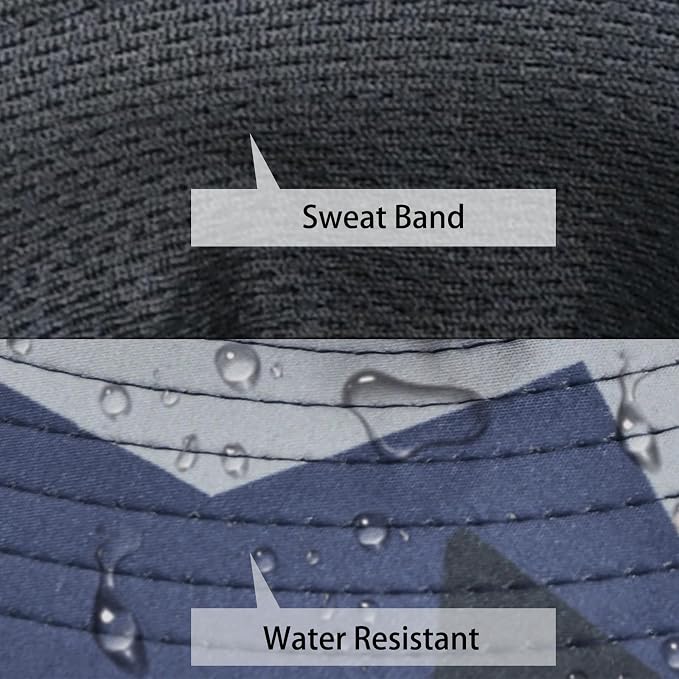 Sun Hats for Men Women Fishing Hat UPF 50+ Breathable Wide Brim Summer UV - Image 5