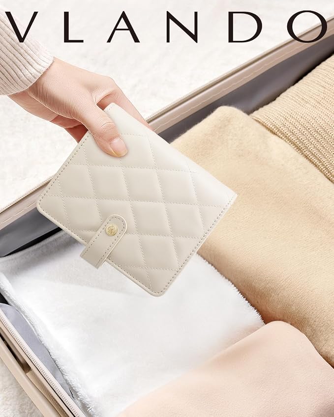 Vlando Travel Jewelry Organizer Case, Mothers Day Gifts - Image 8