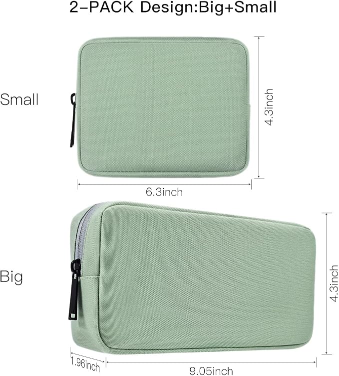 imComor Universal Electronics Accessories Case Bag, Power Adapter, Laptop Mouse - Image 2