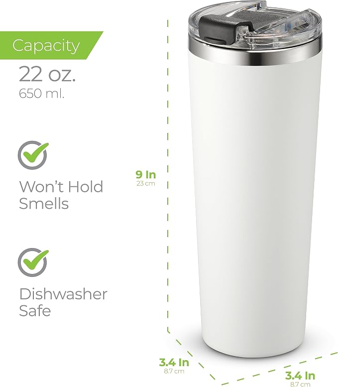 SipX™ Triple-Insulated Tumblers - 22oz. Premium Modern Tumbler - Image 7