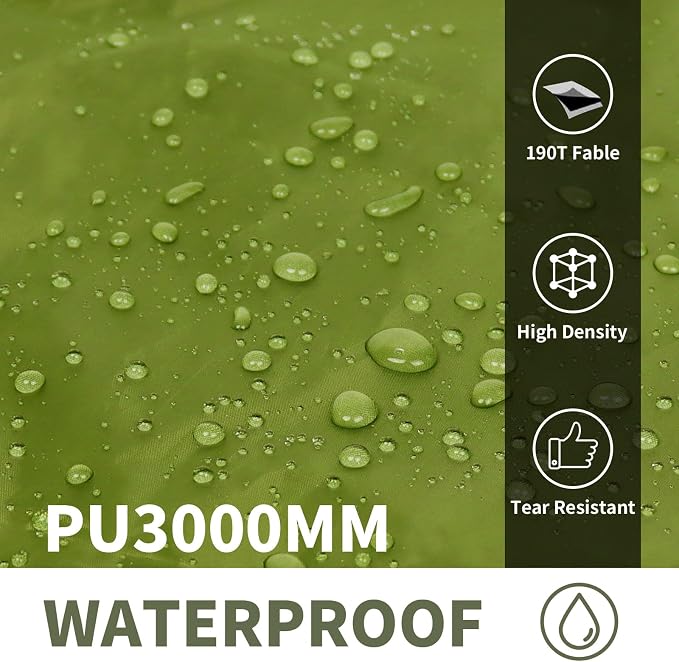 Frelaxy Tent Footprint, Waterproof Camping Tarp, Durable Tent Floor to Elevate - Image 4