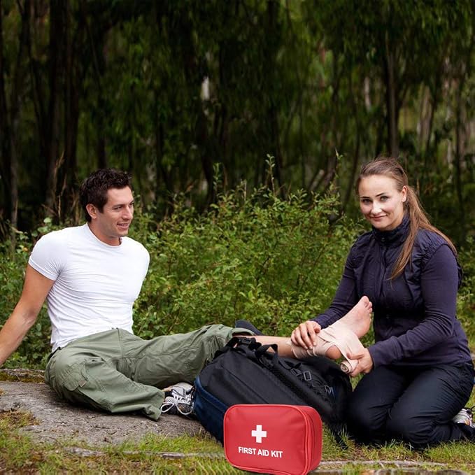 AOUTACC 6 Pack Empty First Aid Kit Bag, Lightweight Empty First Aid Bag - Image 2