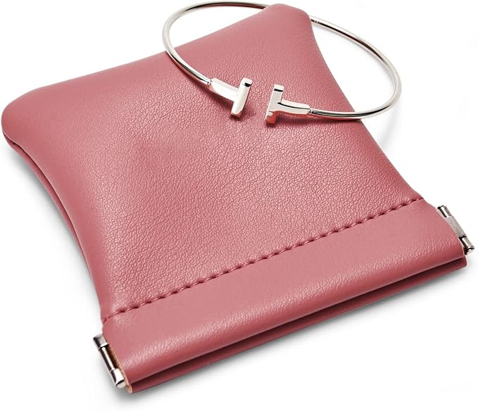 PU Leather Jewelry Travel Bag Leather Jewelry Pouch Christmas, Wedding Party by Woodten