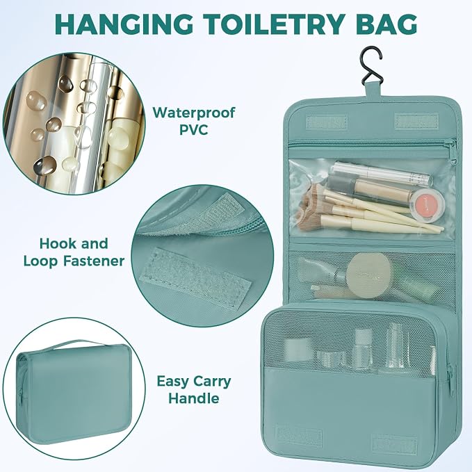 BAGAIL 9 Set Packing Cubes Luggage Packing Organizers - Image 5