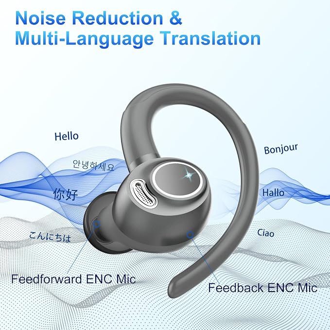 AI Translation Earbuds Real Time, 164 Language Translator Earbuds, 3-in-1 - Image 4