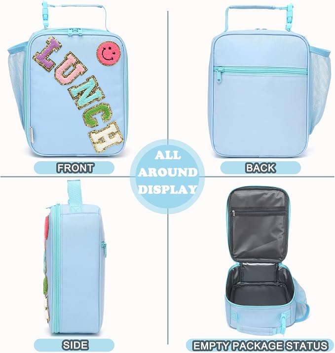 FlowFly Lunch box Insulated Soft Bag Mini Cooler Back to School Thermal Meal - Image 7