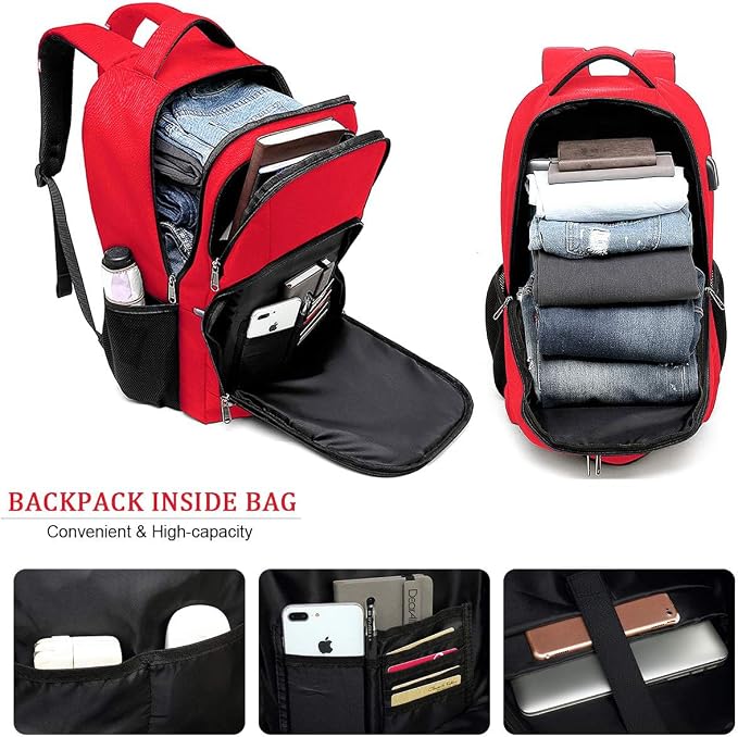 Laptop Backpack for Men, Large Anti-Theft Business Travel Backpack - Image 2