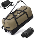 CONTAIL 32”110L Expandable 140L Rolling Duffle Bag by CONTAIL