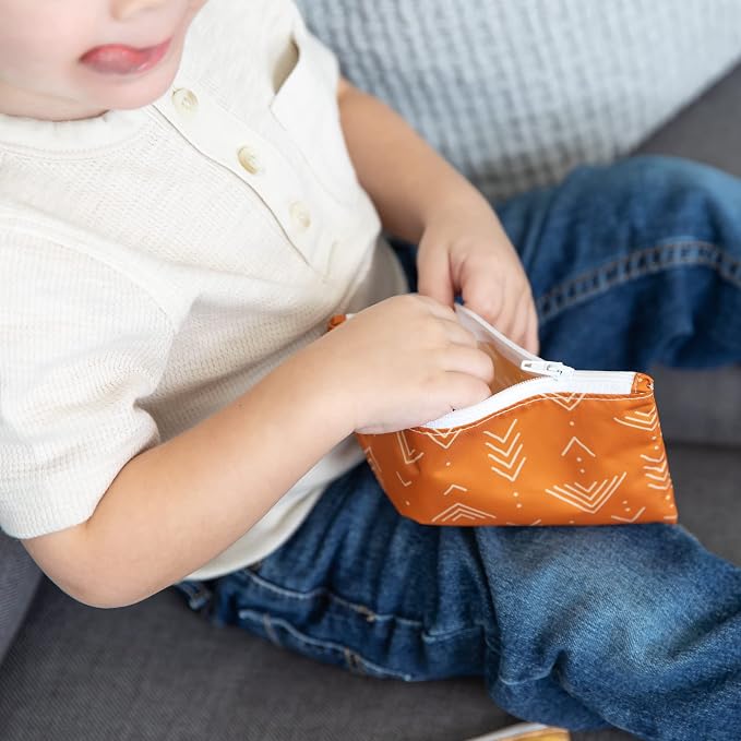 Bumkins Reusable Snack Bags, for Kids School Lunch and for Adults Portion - Image 4
