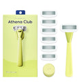 Women's Razor Shave Kit, 1 Matchpoint Razor Handle + 6 Blade Refills by ThePerfectShave